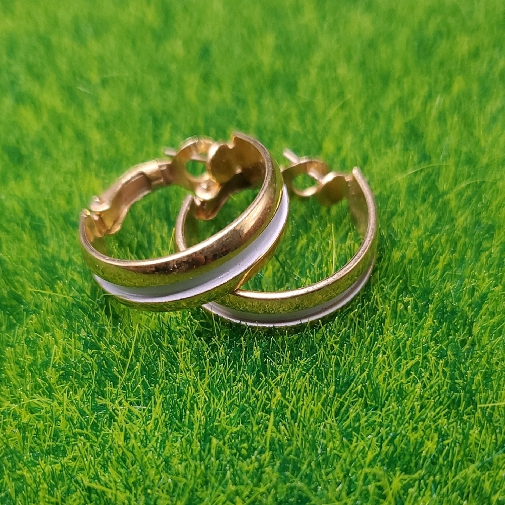 Napier Hoop Earrings‎ E1004 For Pierced Ears